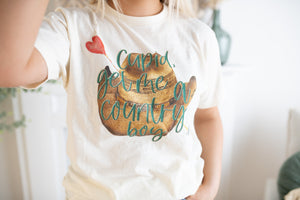 "Cupid Find Me a Country Boy" Graphic Tees