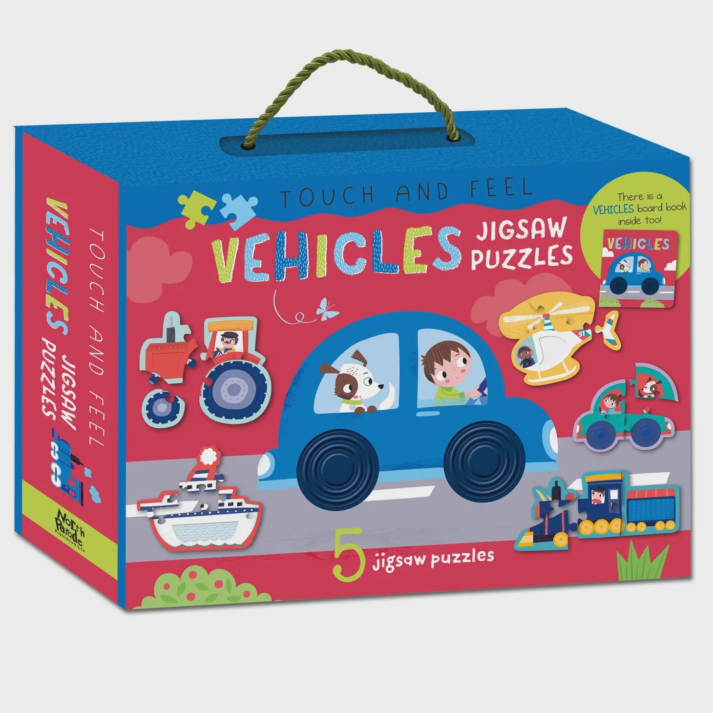 Touch & Feel Vehicle's Jigsaw Puzzle's