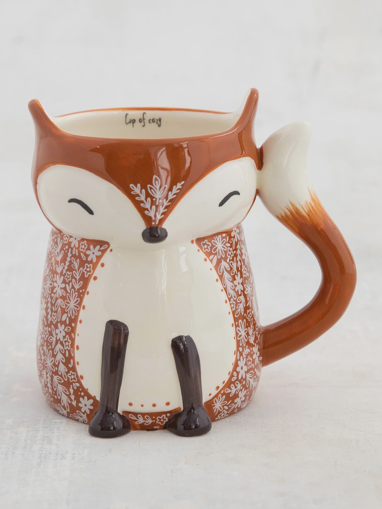 Folk Cozy Fox Mug