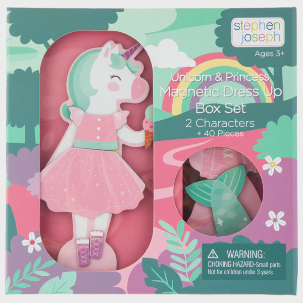 Magnetic Dress Up Box Set- Unicorn & Princess