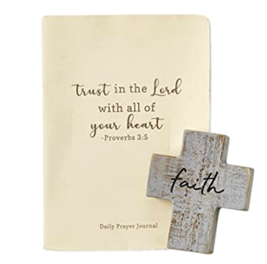 Faith Cross & Journal Set