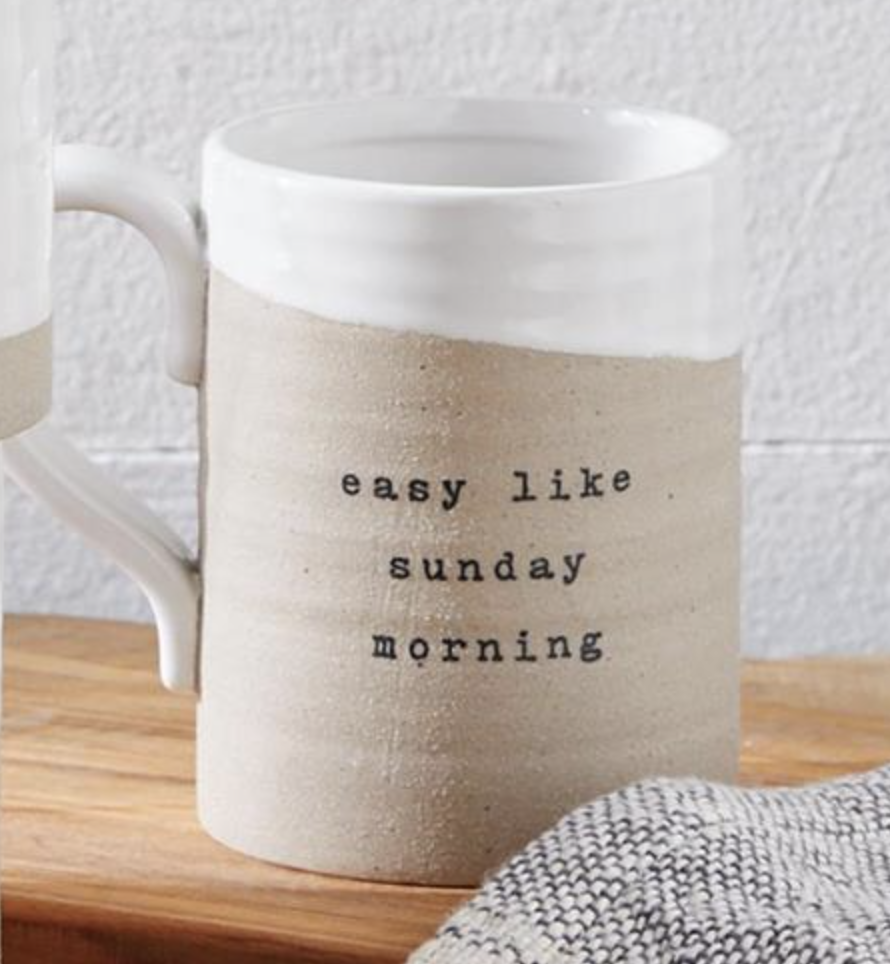 Sunday Stoneware Mug