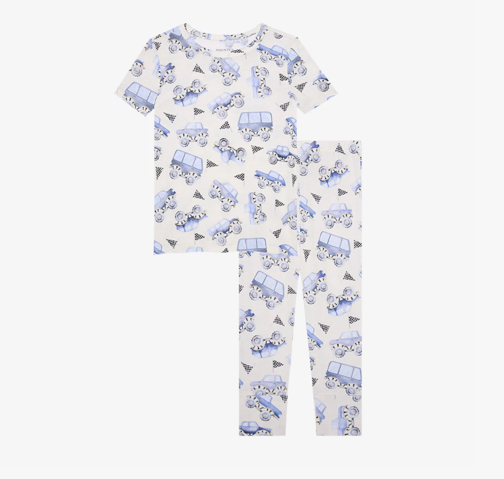 Posh Peanut Franklin - Short Sleeve Basic Pajama Set