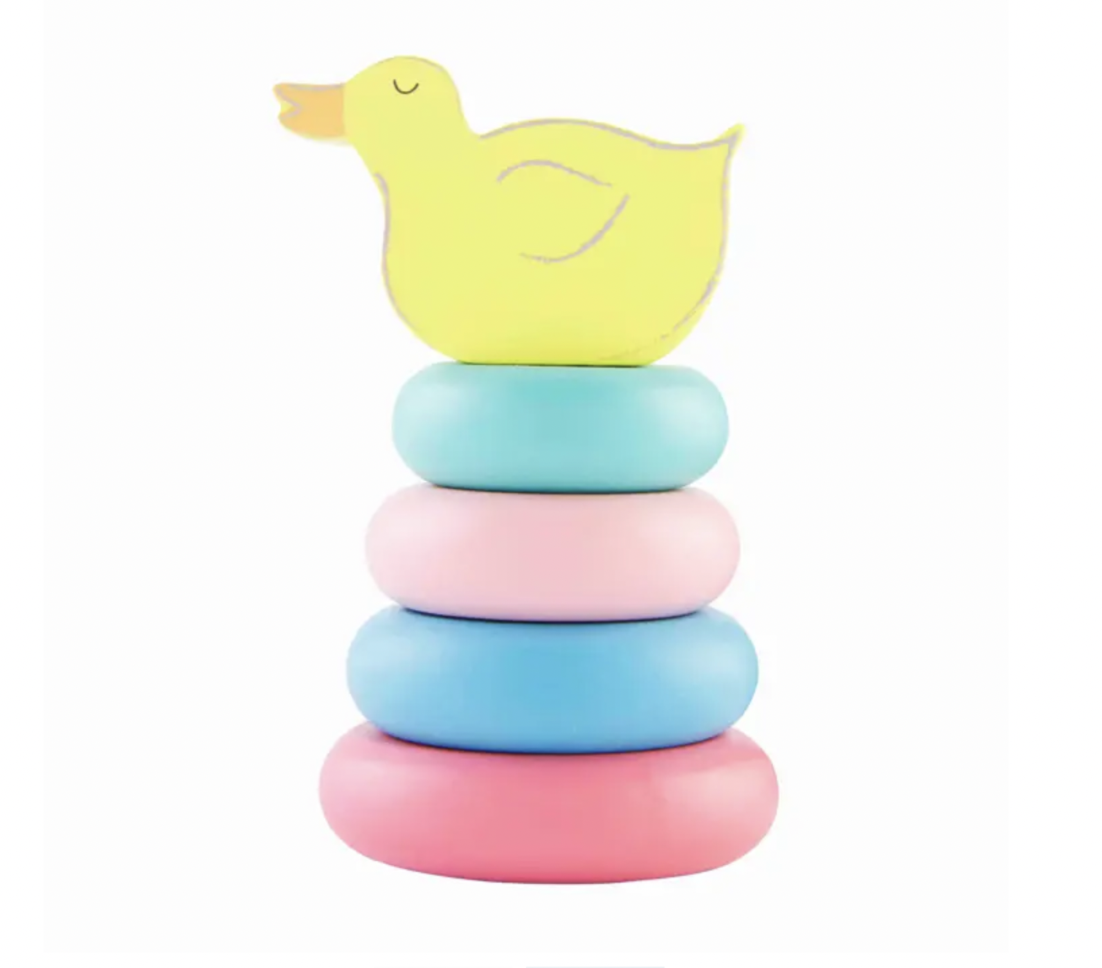 Duck Farm Wood Stacking Toy