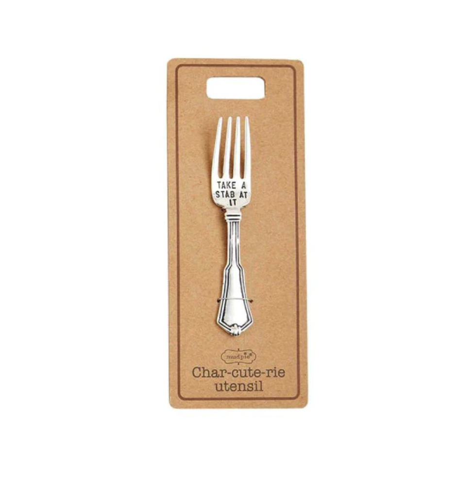 Charcuterie Basket- Silver Plated Fork