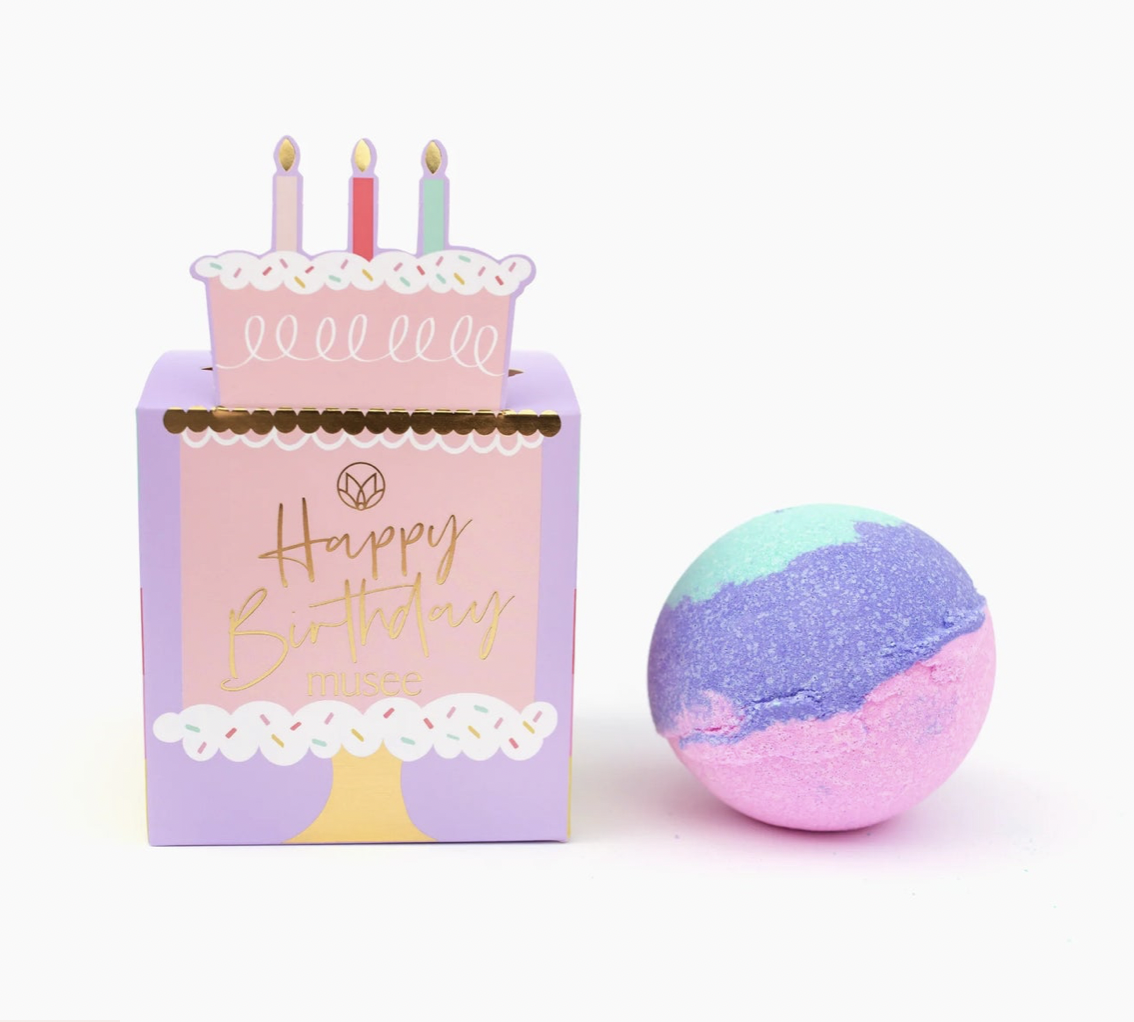 Birthday Cake Boxed Bath Bomb