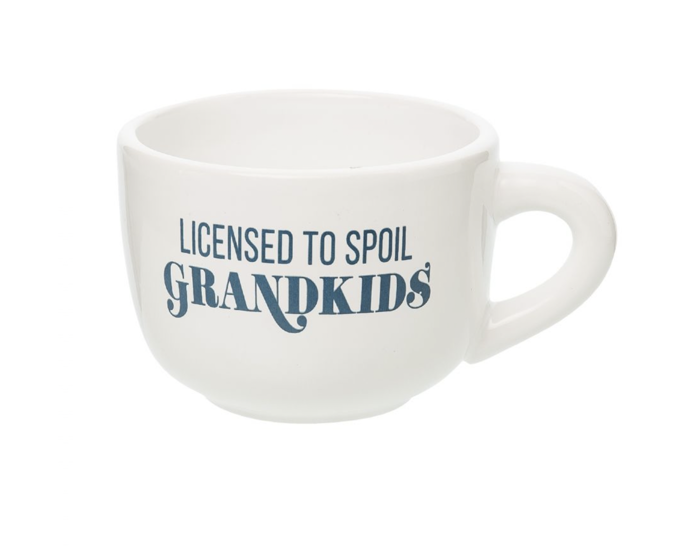 Licensed to Spoil Grandkid's Cappuccino Mug