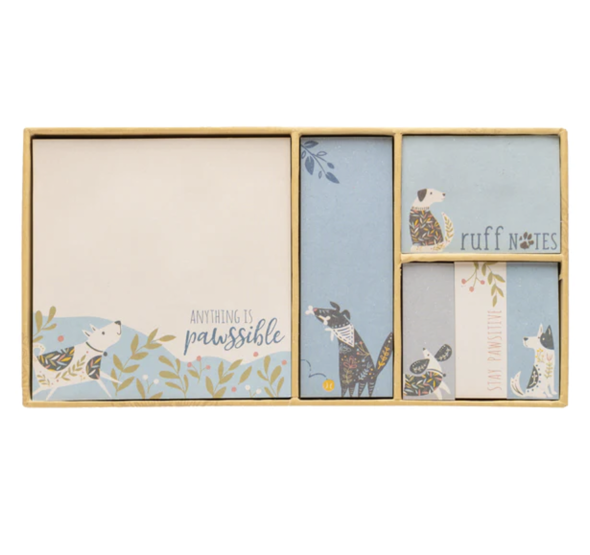 "Anything Is Pawssible" Boxed Sticky Note Set