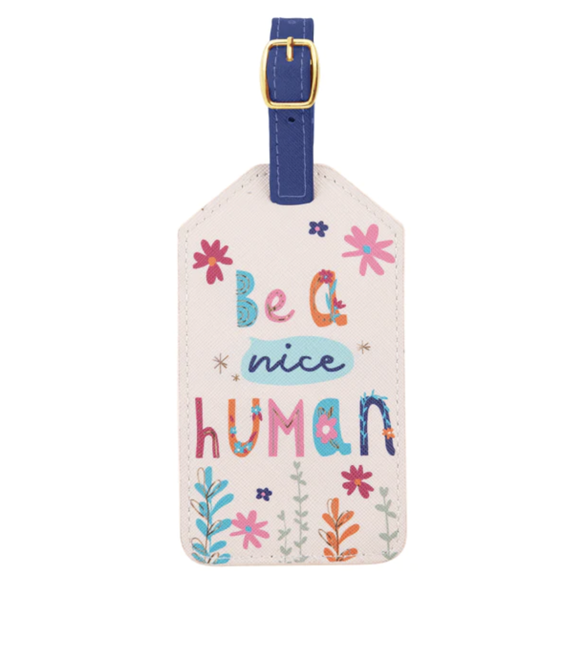 "Be A Nice Human" Luggage Tag's