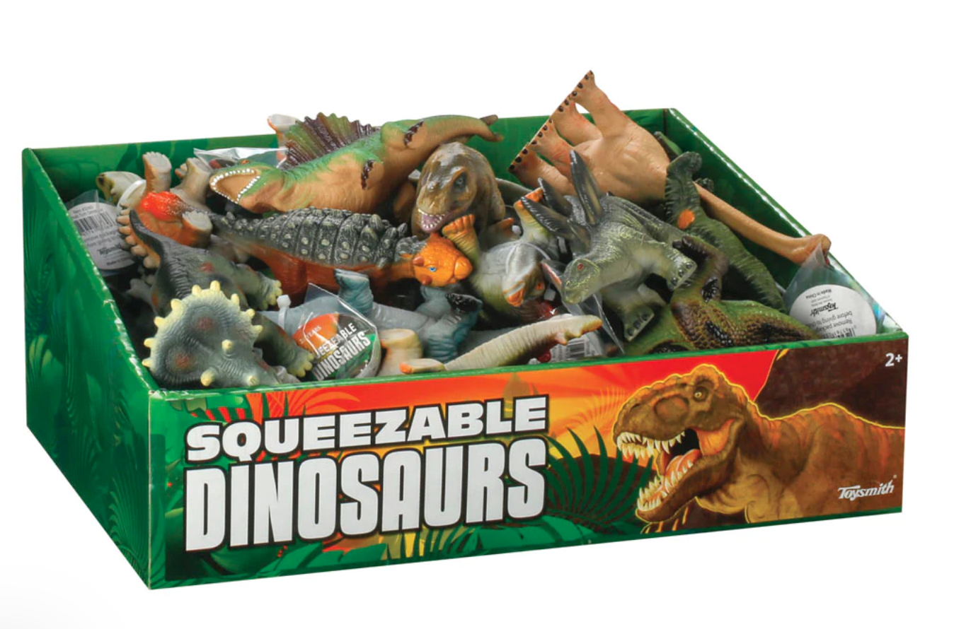 Squeezable Dinosaur's-Assorted