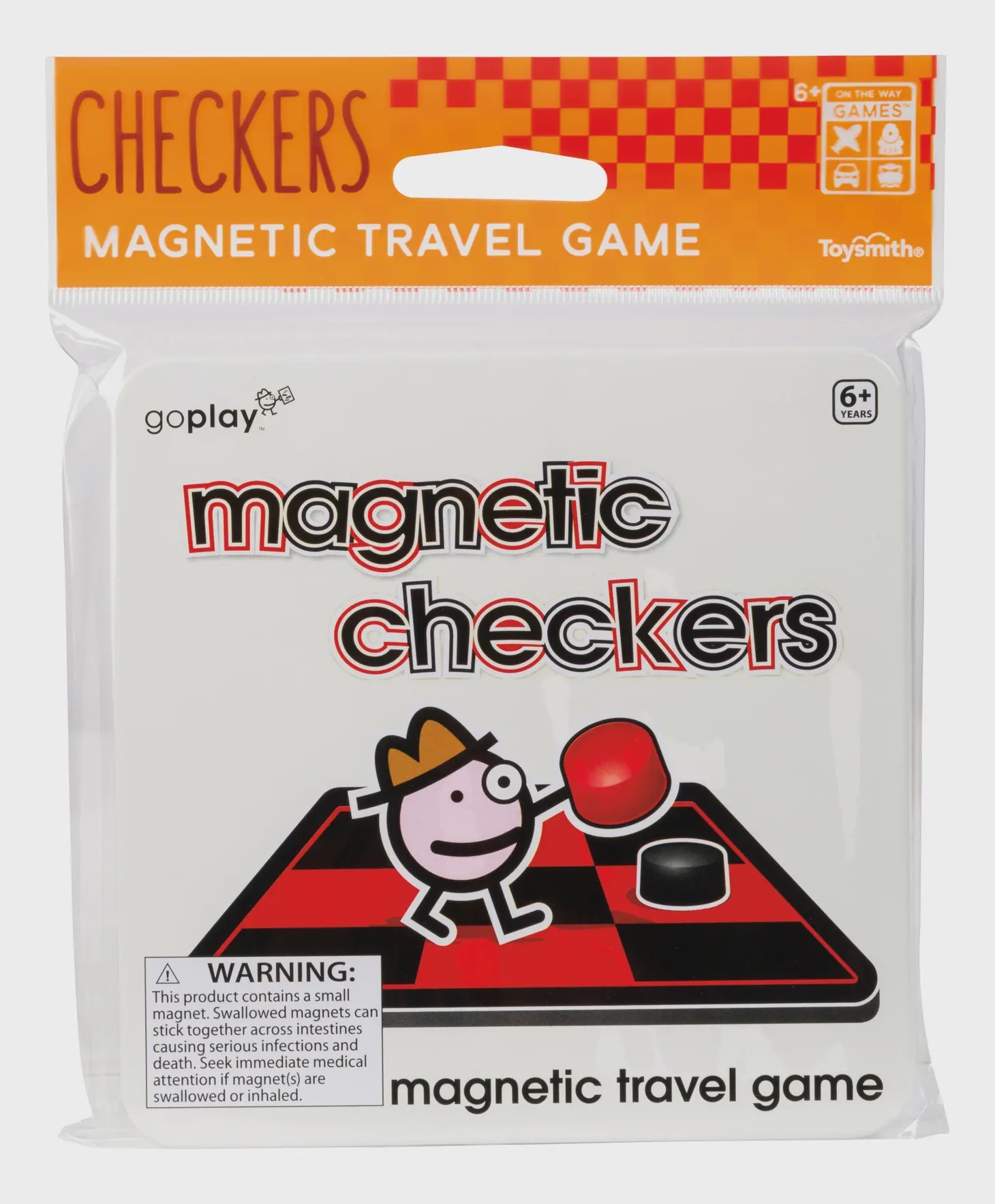 Magnetic Travel Game- Magnetic Checkers