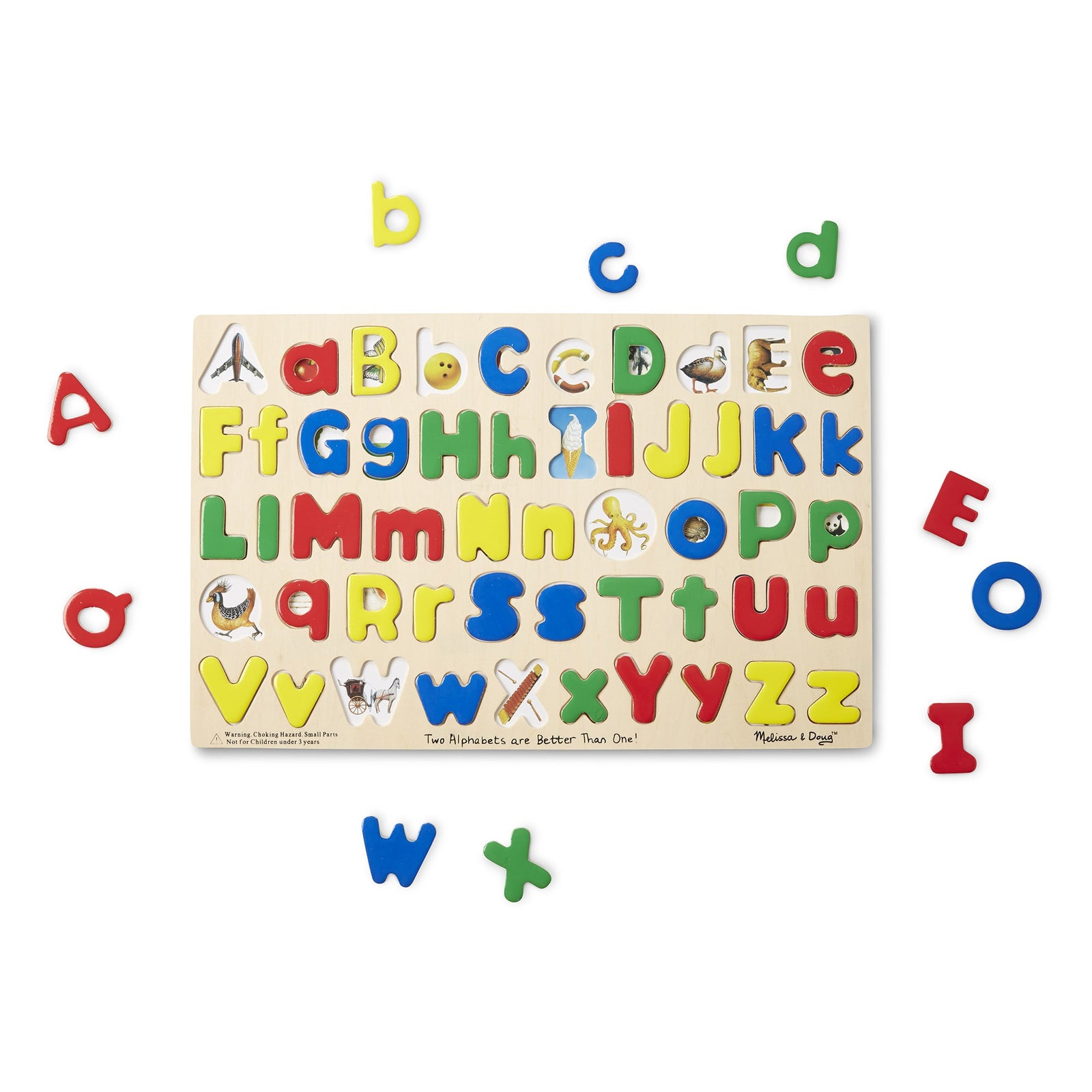 Melissa & Doug  Upper & Lower Case Alphabet Puzzle