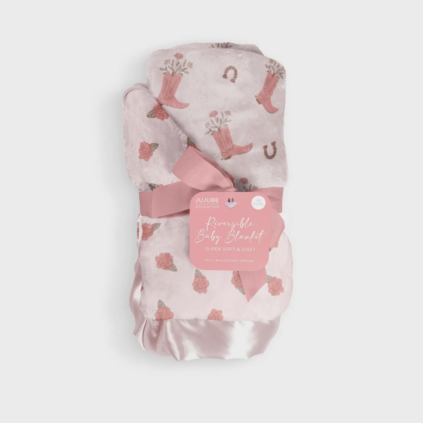 JuJuBe Reversible Baby Blanket Bloomin Boot