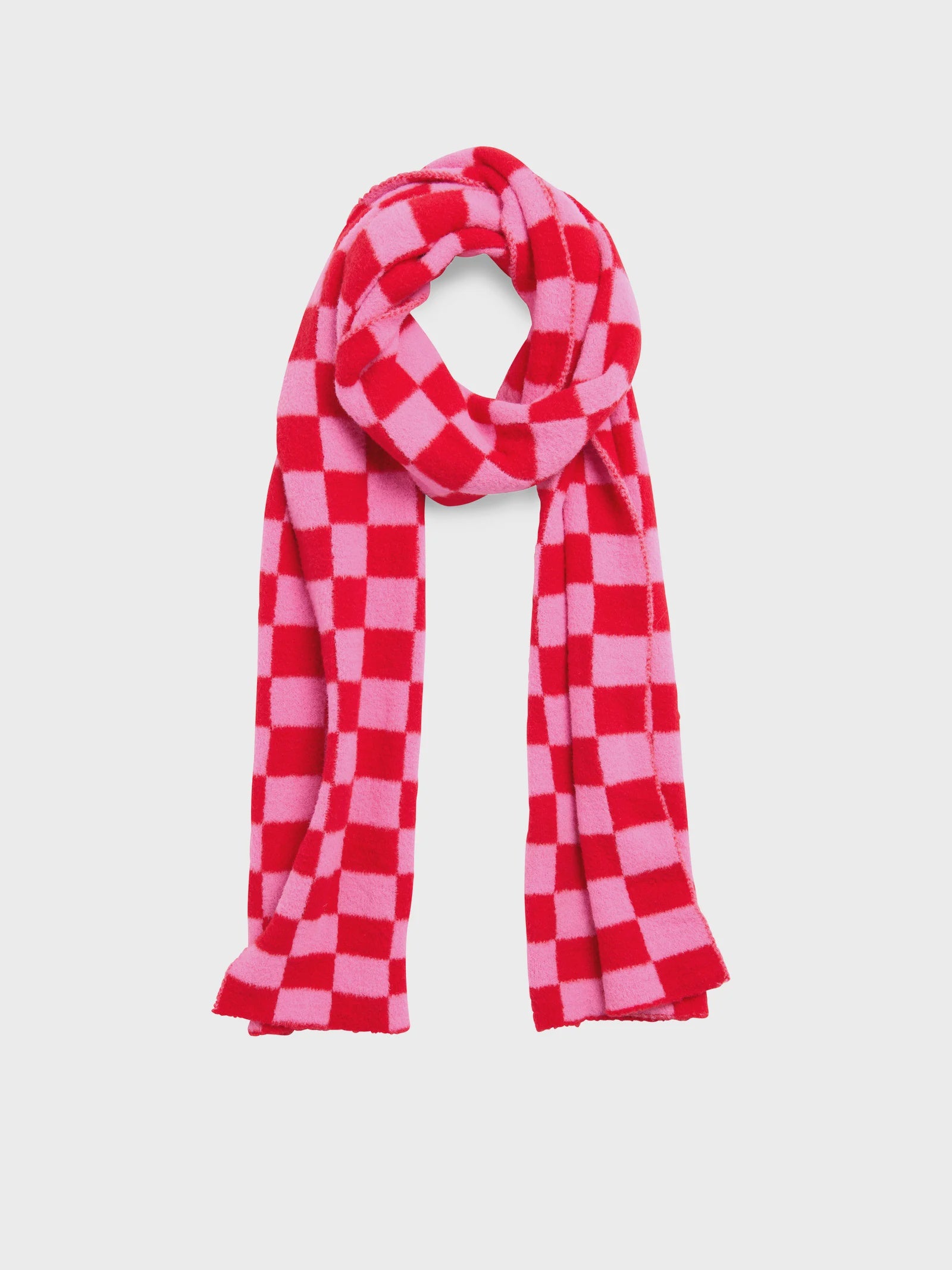 Tanner Scarf Pink Check