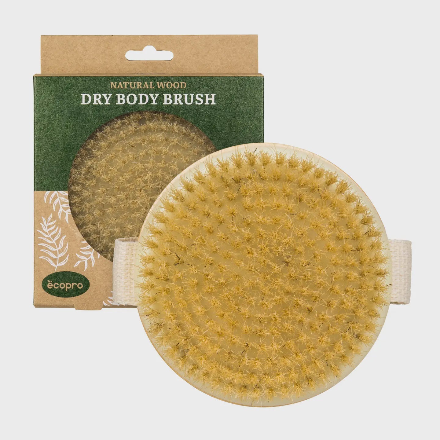 Lindo Ecopro Natural Wood Dry Body Brush