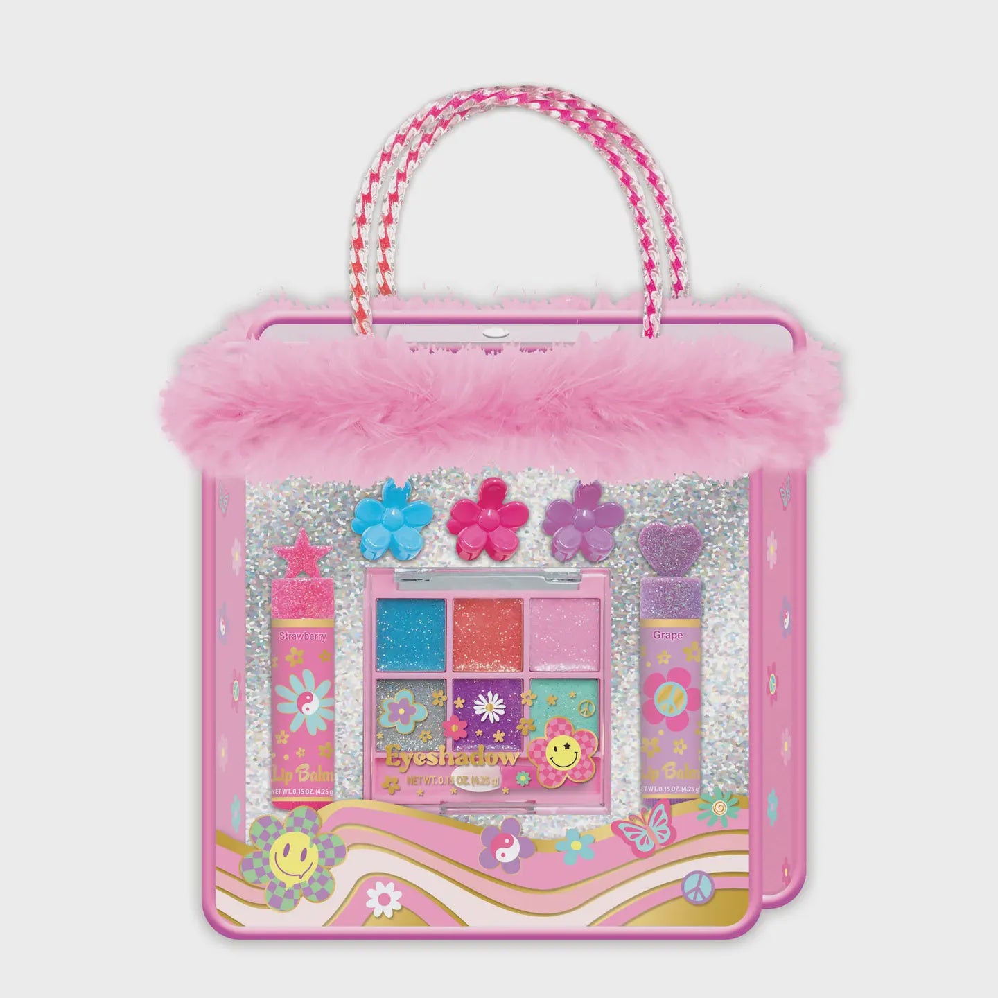 Groovy Flower Fancy Beauty Bag