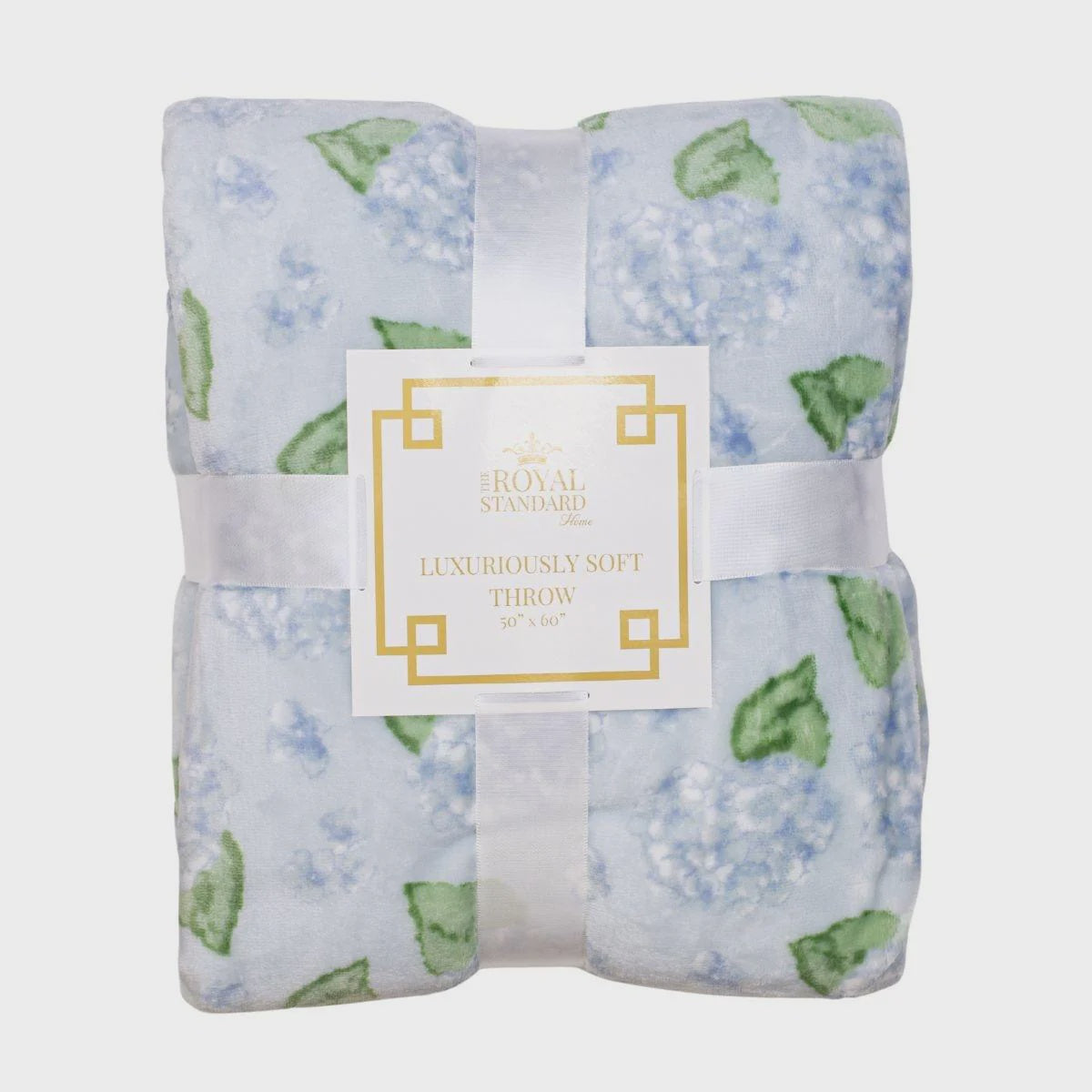 Hydrangea Light Blue Soft Throw Blanket 50"x 60"