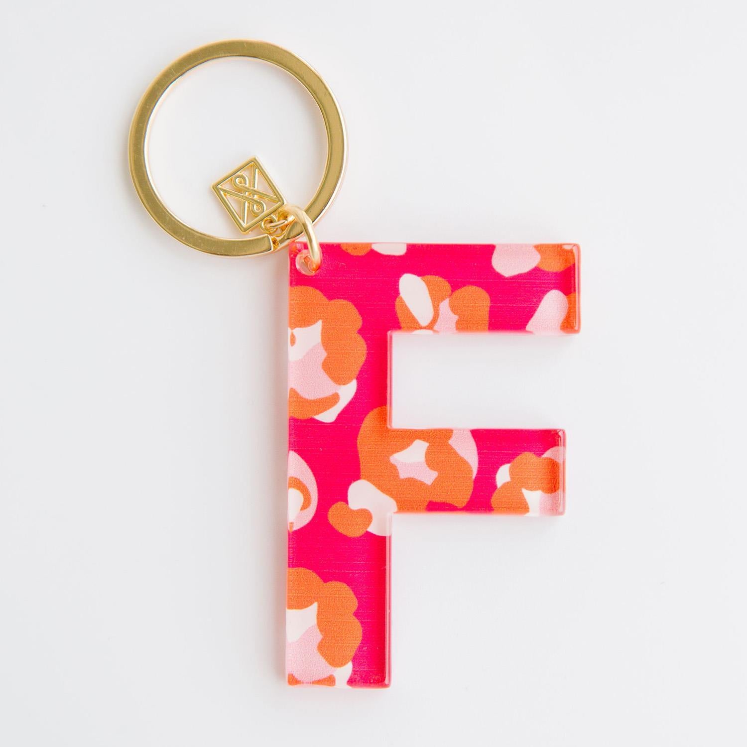 Mary Square Pink Keychain F