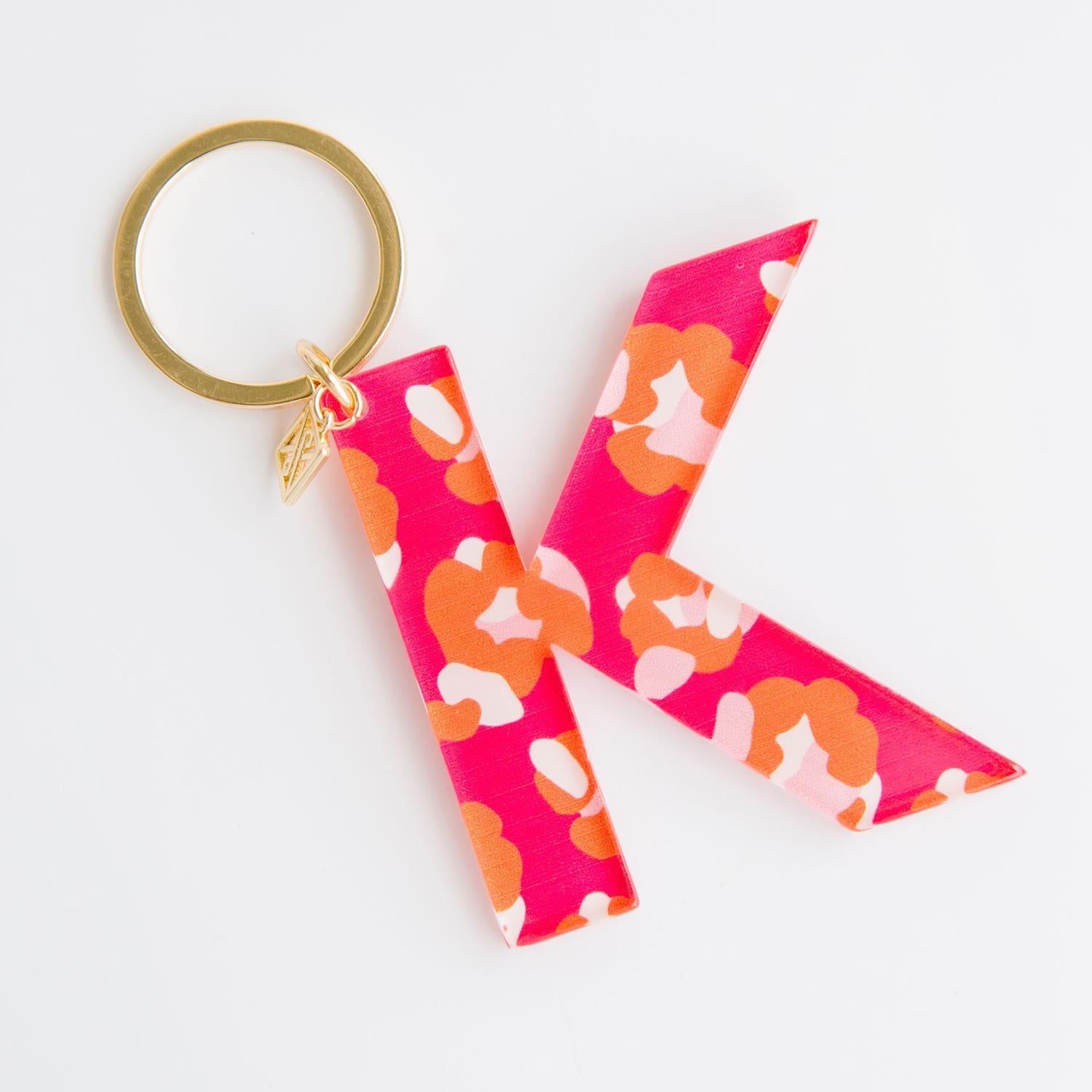 Mary Square Pink Keychain K