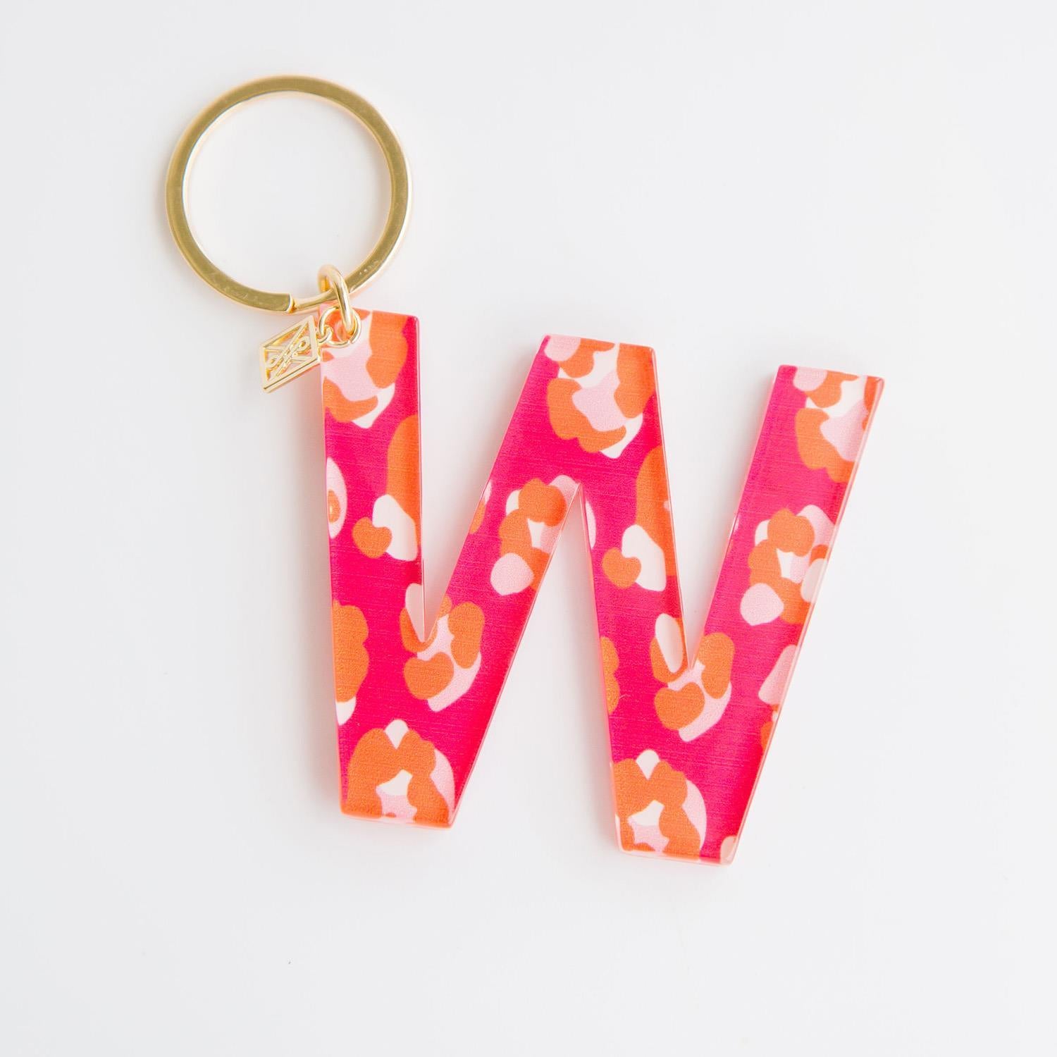 Mary Square Pink Keychain W