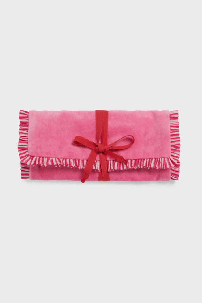 Elle Jewelry Roll Red