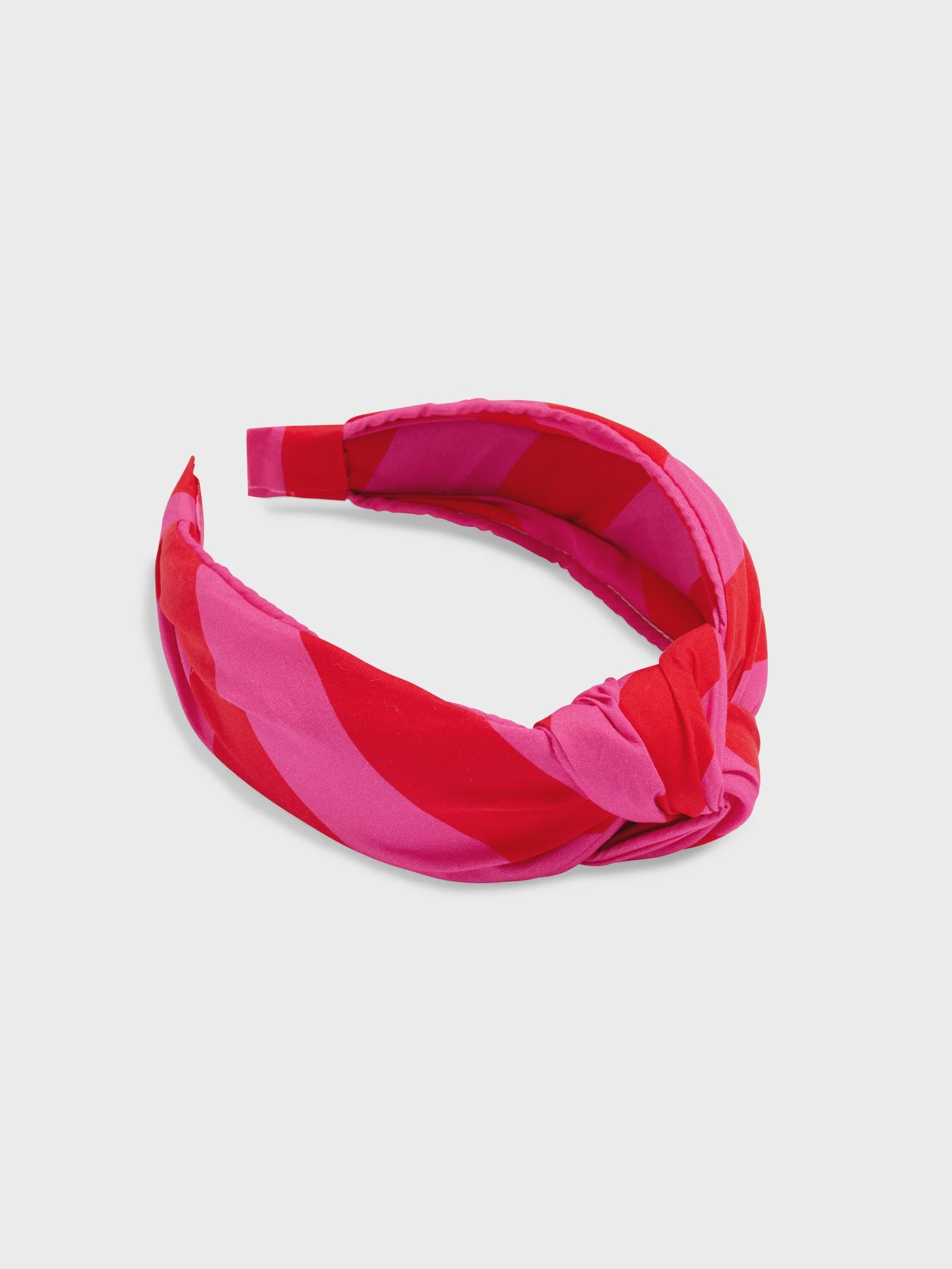 Festive Stripe Headband Red