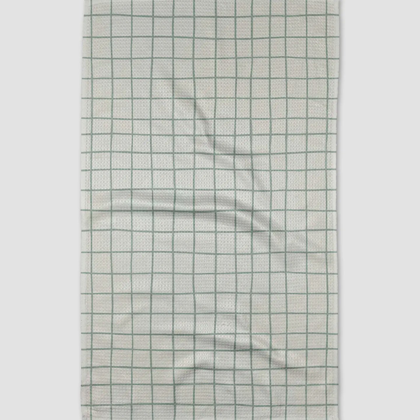 Spring Grid Tea Towel