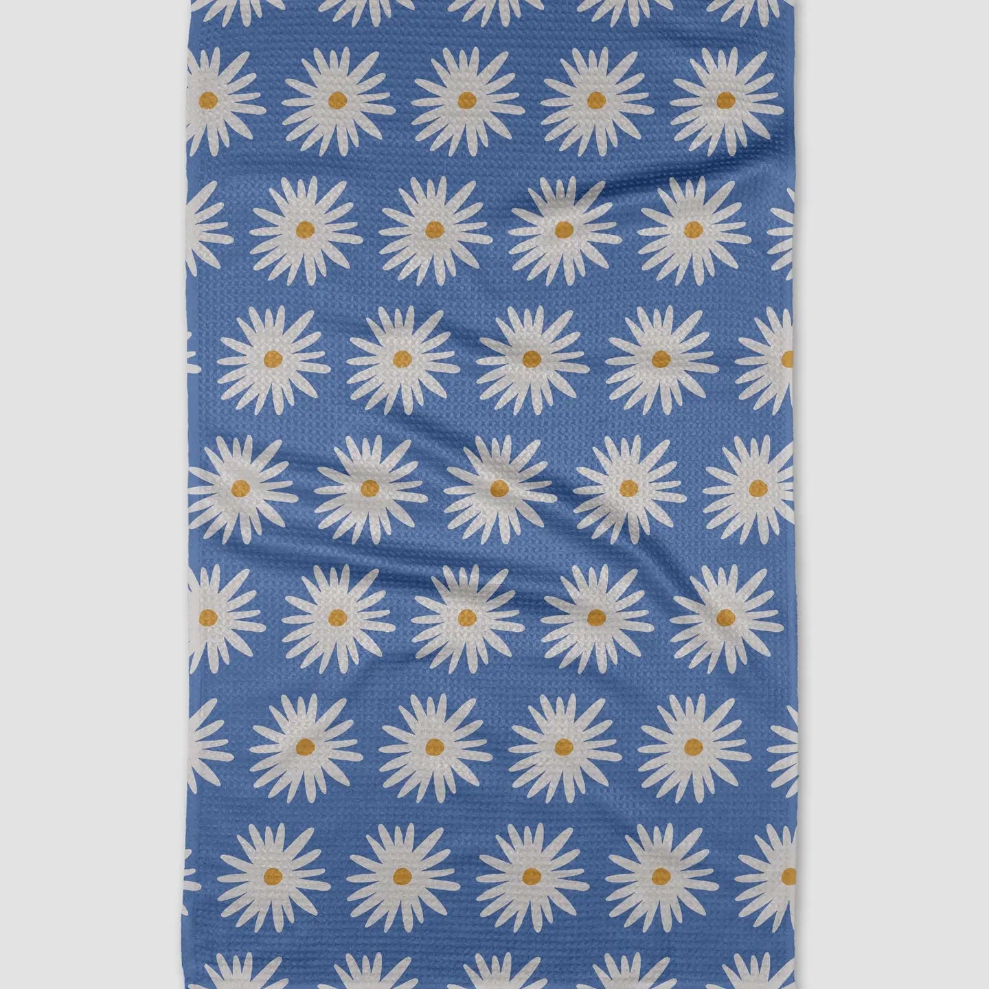 Tea Towel Blue Daisies