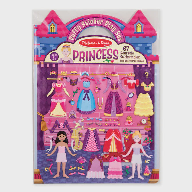 Puffy Stickers Play Set-Princess