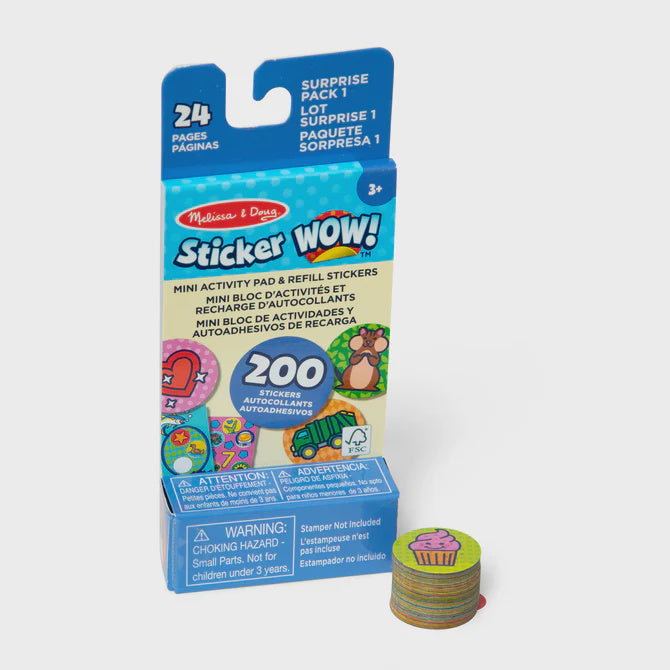 Sticker Wow Mini Activity Pad with Refill Stickers Surprise Pack