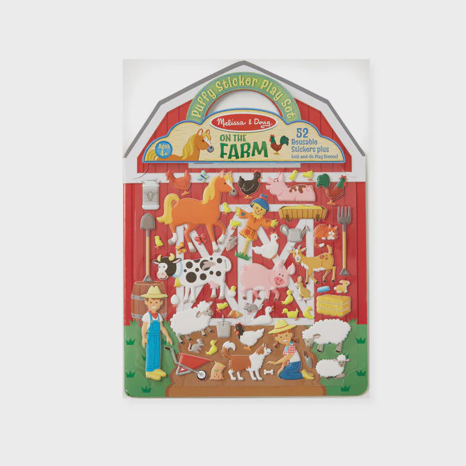 Puffy Stickers Play Set-On The Farm