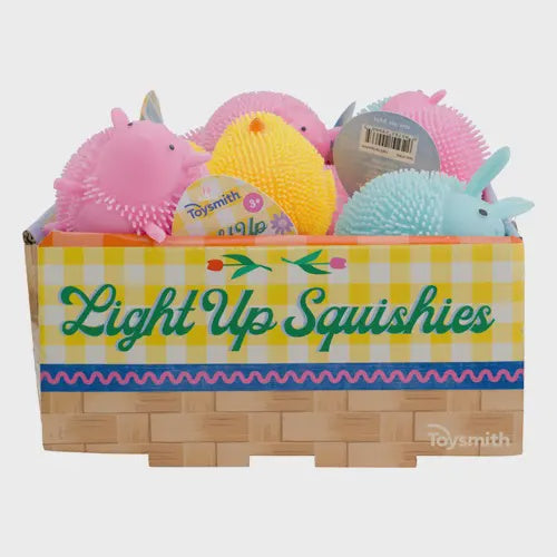 Toysmith Easter Light Up Squishies