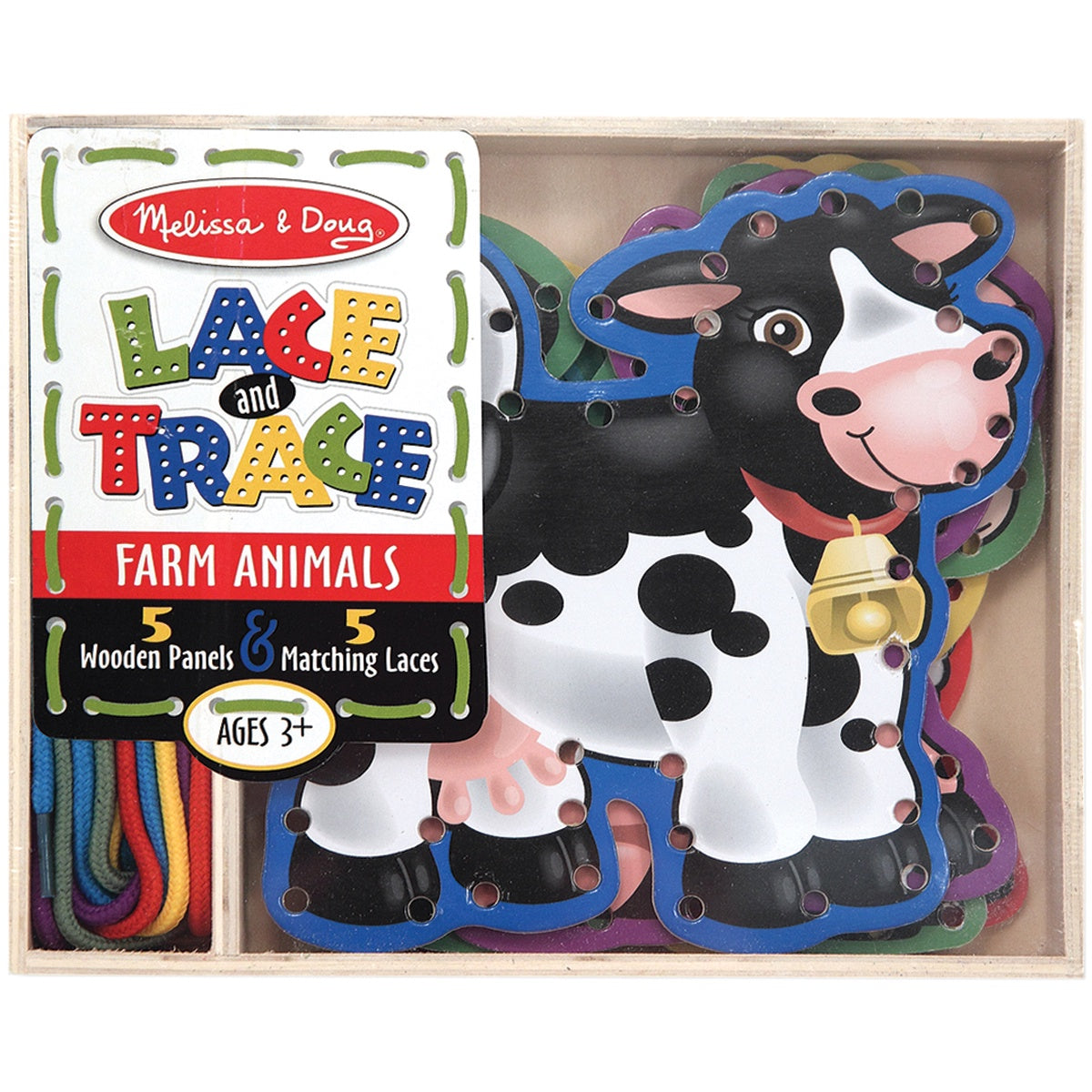 Melissa & Doug Lace & Trace Farm Animals