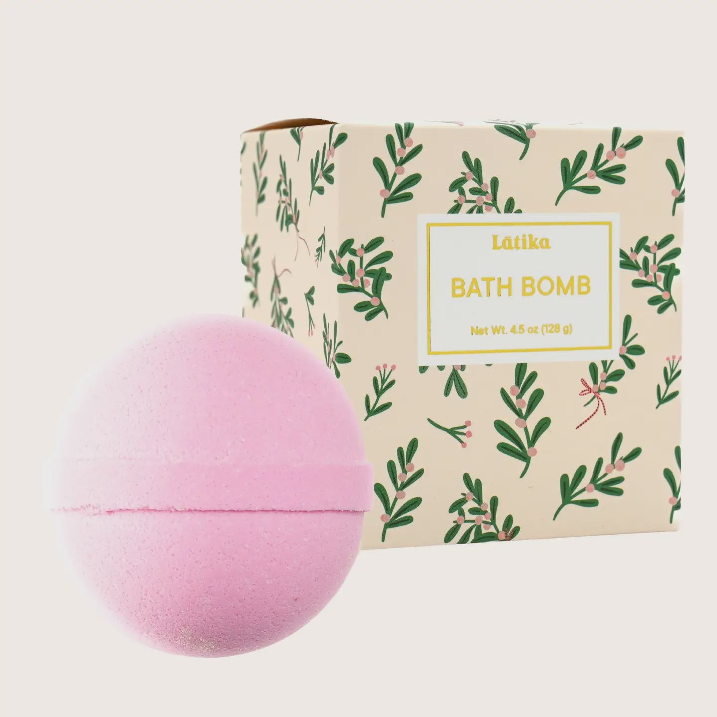 Christmas Bath Bomb Holly