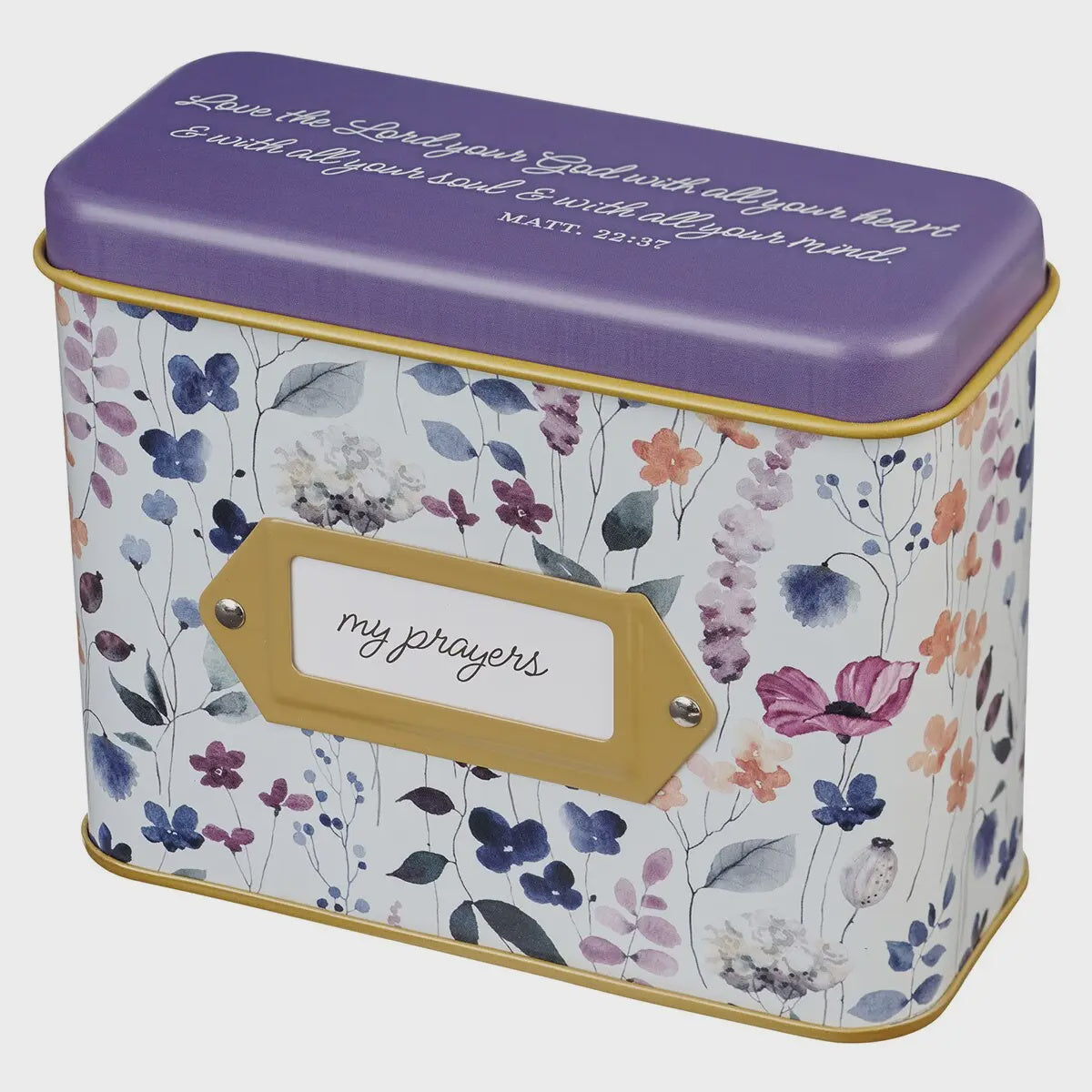 Cards In Tin Multi Floral My Prayers