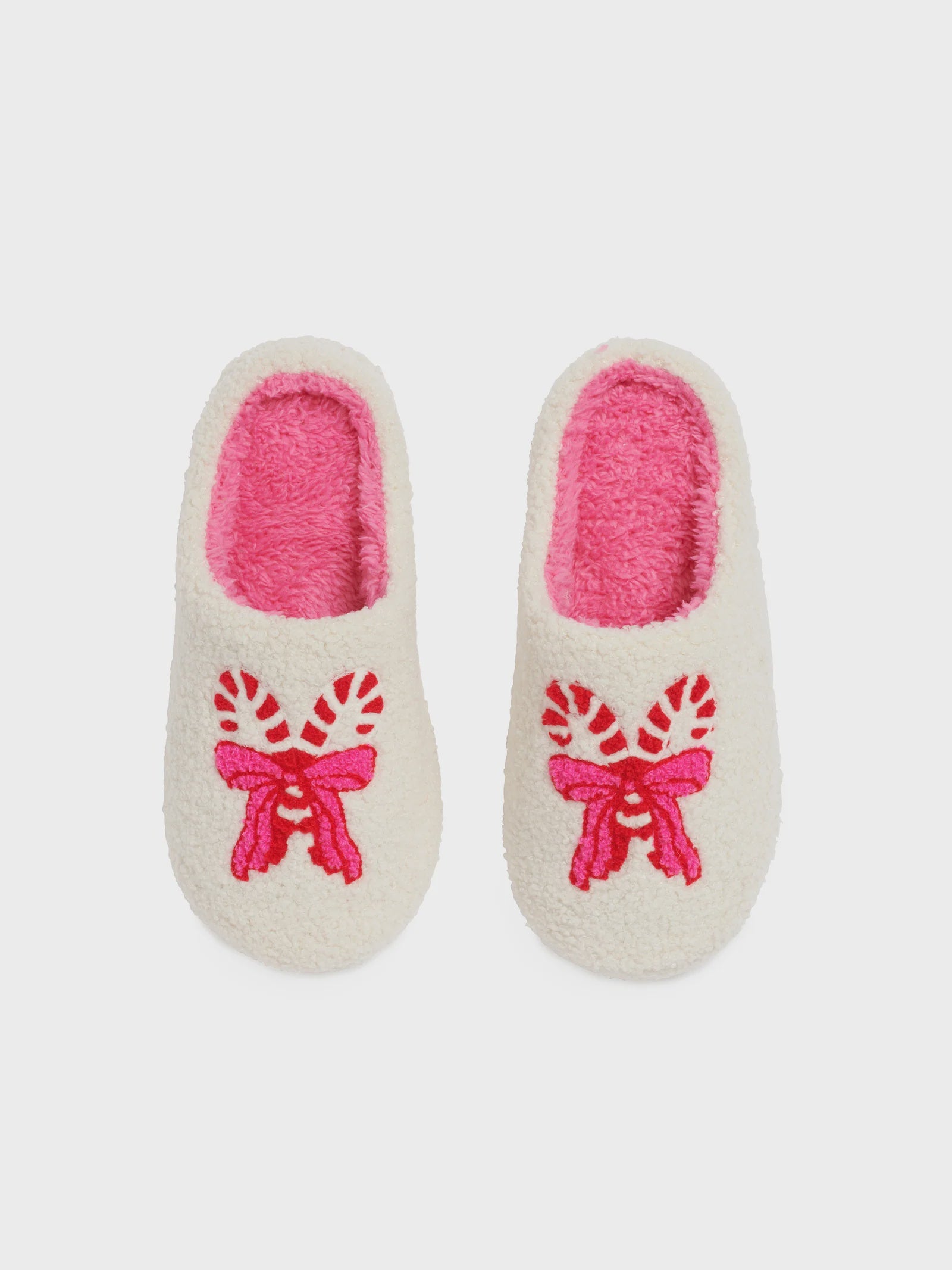 Candy Cane Slippers