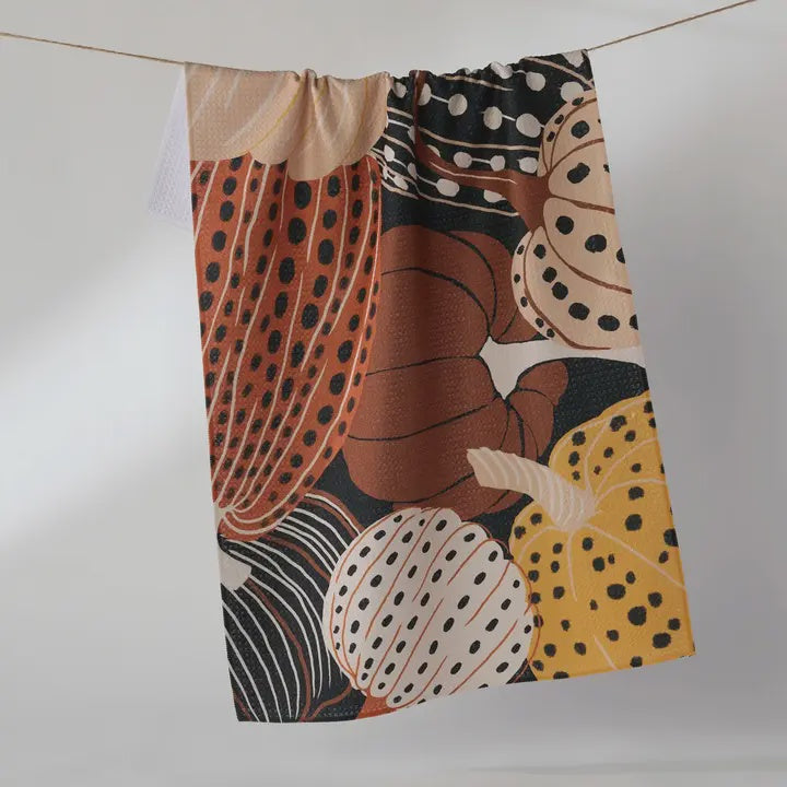 Painted Patch Kitchen Tea Towel