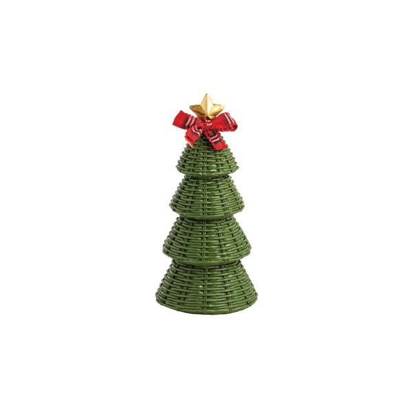Medium Resin Christmas Tree sitter