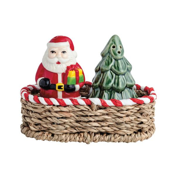 Santa & Tree Salt and Pepper Shaker