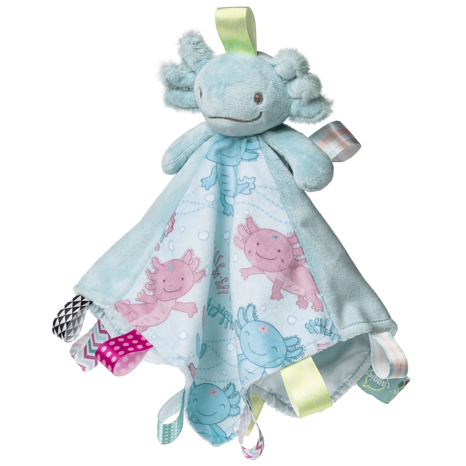Taggies Fizzy Axoloti Character Blanket-Blue