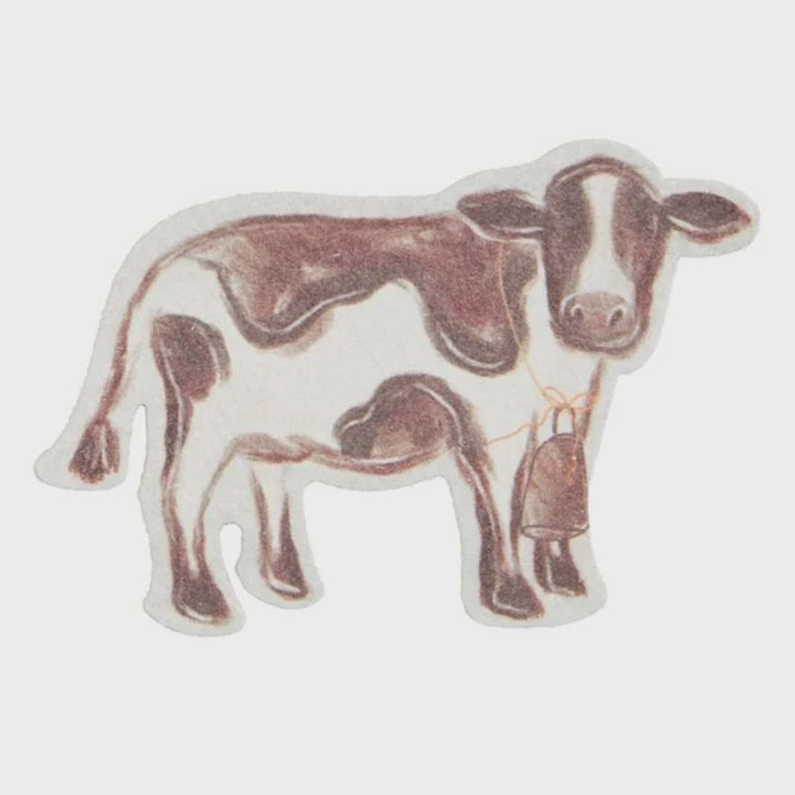 Farm Animal Pop Up Sponges Set of 2 Cow