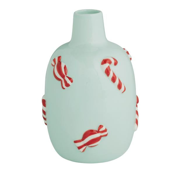 Candy Cane Christmas Vase