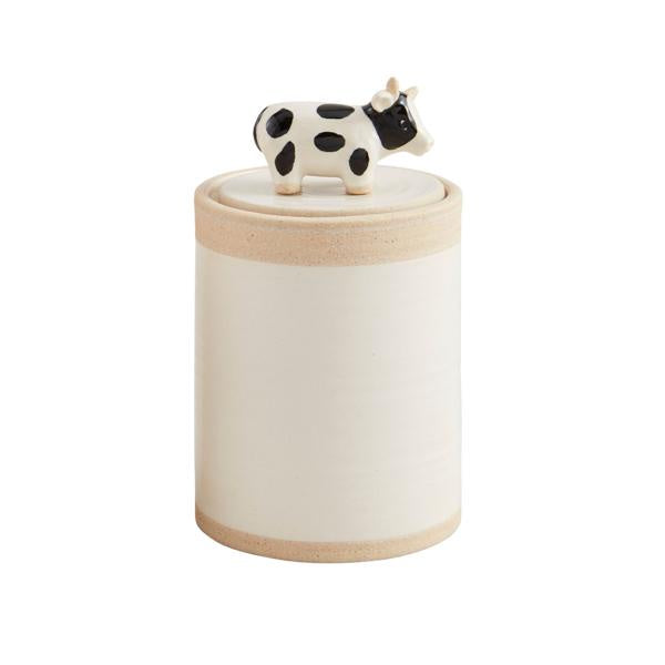 Cow Farm Animal Icon Canister
