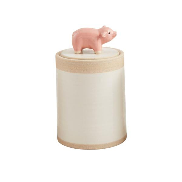 Pig Farm Animal Icon Canister