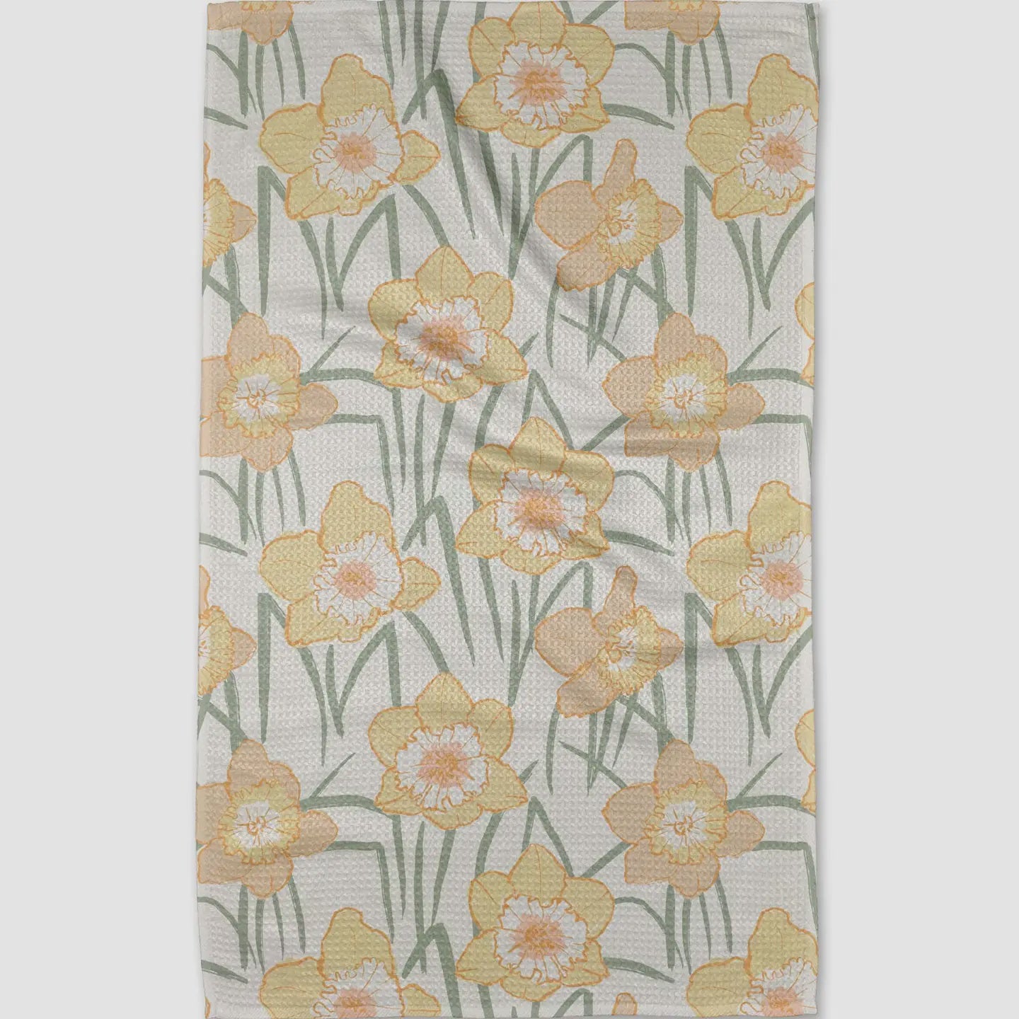 Tea Towel Spring Daffodil Fields