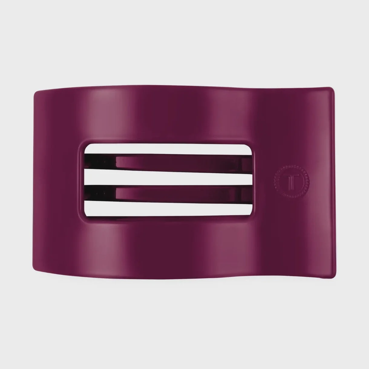 Mulberry Medium Flat Rectangle Hair Clip