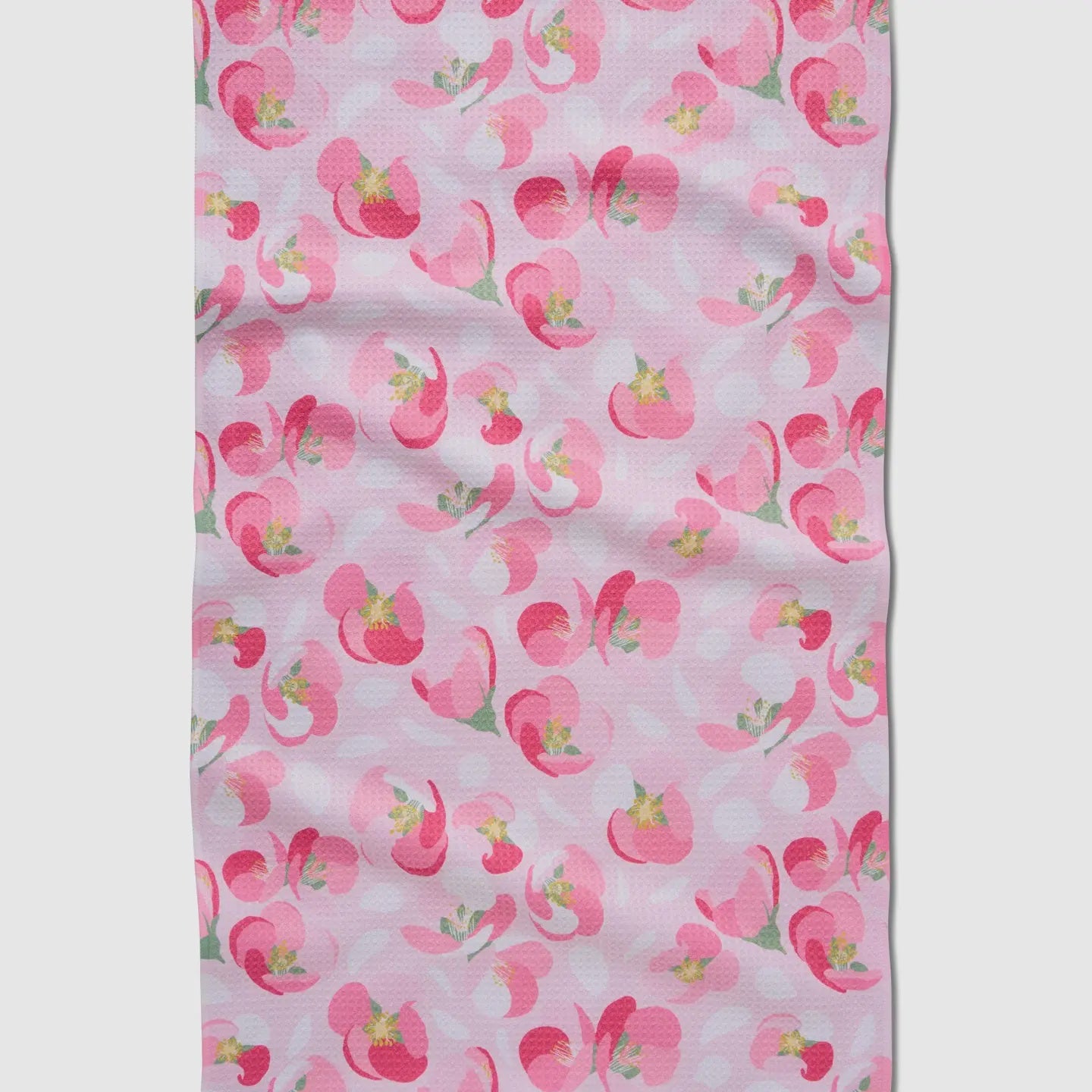 Geometry Tea Towel-Cherry Blossom