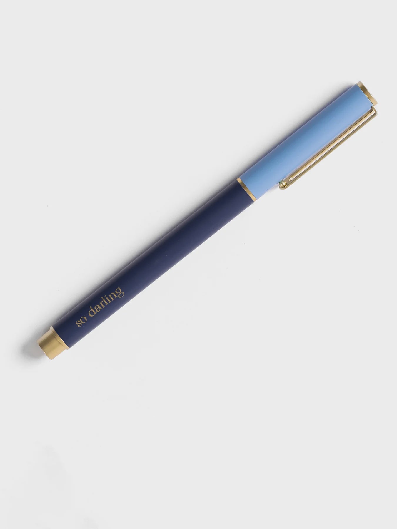 Mary Square So Darling Colorblock Pen Blue