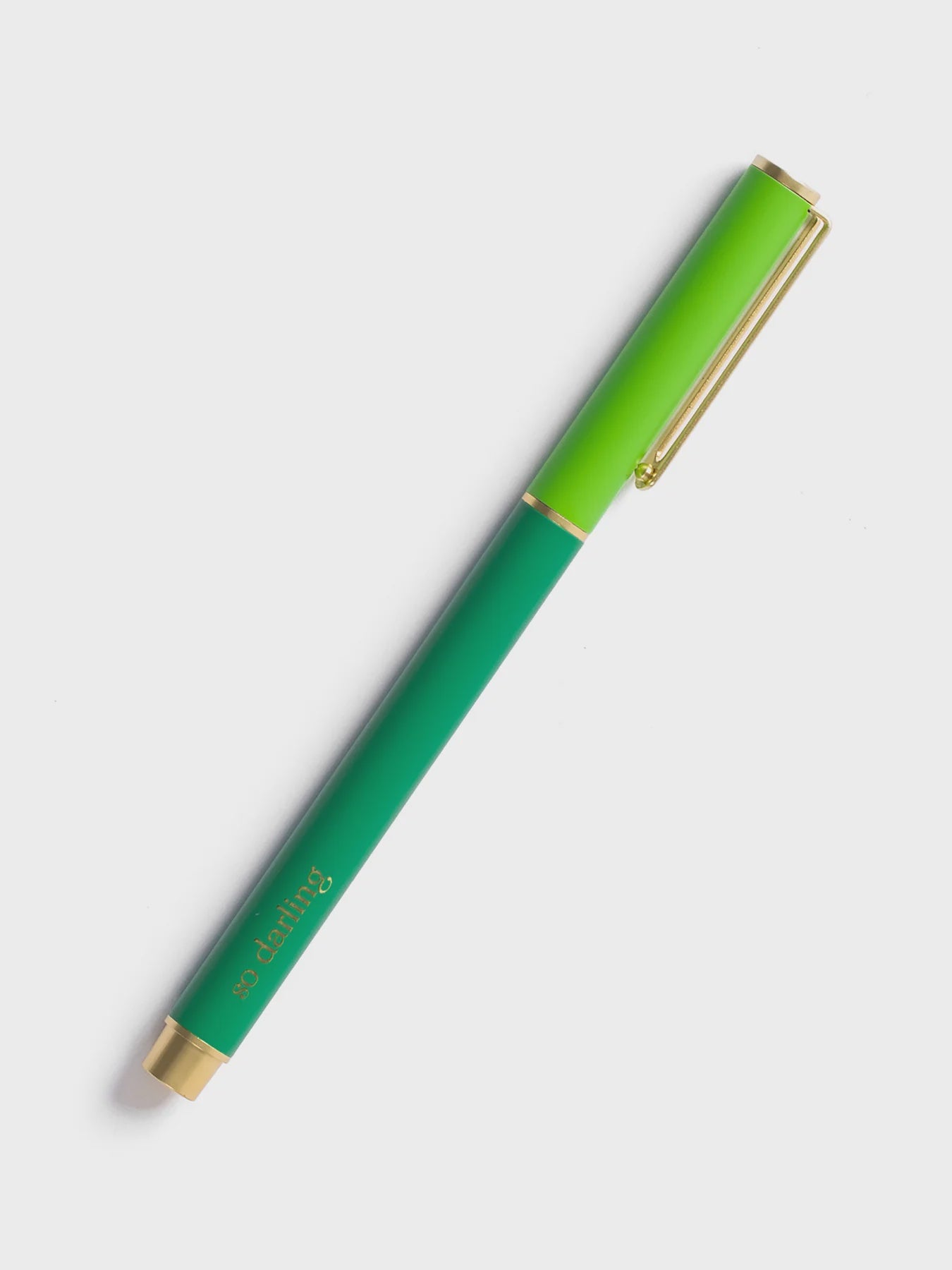 Mary Square So Darling Colorblock Pen Green