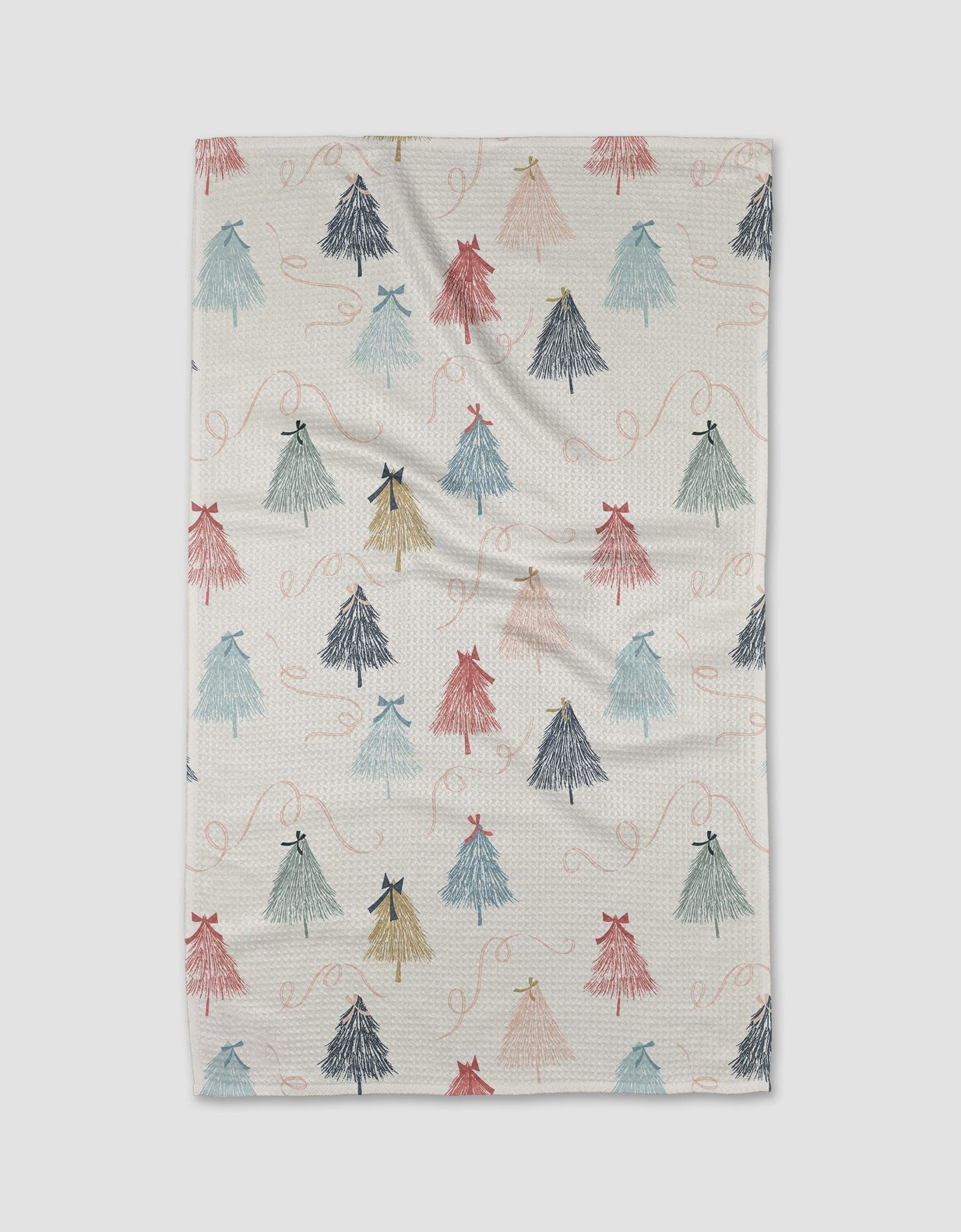 Geometry Kitchen Tea Towel-Winter Wonderland